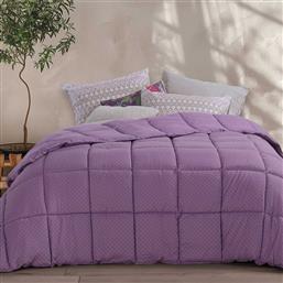 ΠΑΠΛΩΜΑ ΥΠΕΡΔΙΠΛΟ (240X220) 2 ΟΨΕΩΝ NEF-NEF HOMEWARE COLORFULL MAUVE NEF NEF
