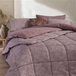 ΠΑΠΛΩΜΑ ΥΠΕΡΔΙΠΛΟ (240X220) 2 ΟΨΕΩΝ NEF-NEF HOMEWARE SMART DAZIER MAUVE NEF NEF