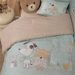 ΠΑΠΛΩΜΑ ΚΟΥΝΙΑΣ (110X140) 2 ΟΨΕΩΝ NEF-NEF HOMEWARE BABY LIFE IN THE CITY NEF NEF