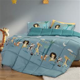 ΠΑΠΛΩΜΑ ΜΟΝΟ (160X220) 2 ΟΨΕΩΝ NEF-NEF HOMEWARE JUNIOR WILD DANCE NEF NEF