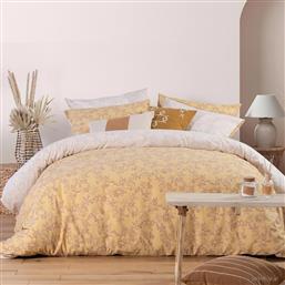 ΠΑΠΛΩΜΑΤΟΘΗΚΗ ΜΟΝΗ (ΣΕΤ 170X240) 2 ΟΨΕΩΝ NEF-NEF HOMEWARE SMART FEMME YELLOW NEF NEF