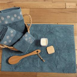 ΠΑΤΑΚΙ ΜΠΑΝΙΟΥ (50X80) NEF-NEF HOMEWARE ANTHEM SMOKE BLUE NEF NEF