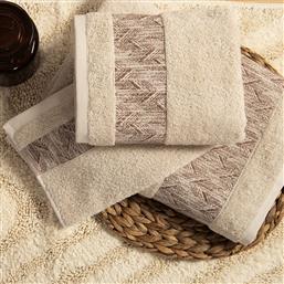 ΠΕΤΣΕΤΑ ΠΡΟΣΩΠΟΥ (50X90) NEF-NEF HOMEWARE PREMIUM DEPREO ECRU 500GSM NEF NEF