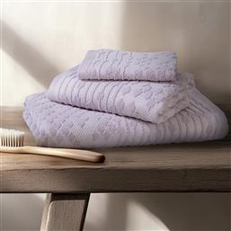 ΠΕΤΣΕΤΑ ΣΩΜΑΤΟΣ (70X140) NEF-NEF HOMEWARE PREMIUM DARWIN MAUVE 550GSM NEF NEF