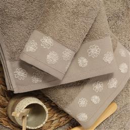 ΠΕΤΣΕΤΕΣ ΜΠΑΝΙΟΥ (ΣΕΤ 3ΤΜΧ) NEF-NEF HOMEWARE PREMIUM ANTHEM BEIGE 500GSM NEF NEF