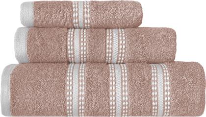 ΠΕΤΣΕΤΕΣ ΜΠΑΝΙΟΥ (ΣΕΤ 3ΤΜΧ) NEF-NEF HOMEWARE PROMISE ROSE 480GSM NEF NEF