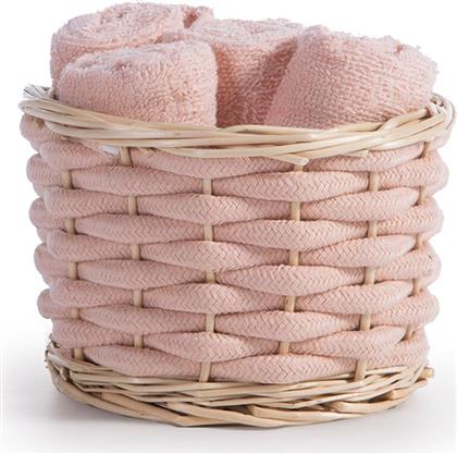 ΠΕΤΣΕΤΕΣ ΔΩΡΟΥ (ΣΕΤ 5ΤΜΧ) NEF-NEF HOMEWARE BORRA PEACH 300GSM NEF NEF