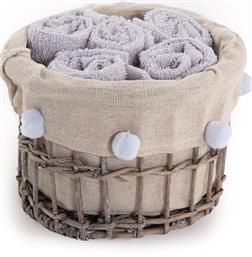 ΠΕΤΣΕΤΕΣ ΔΩΡΟΥ (ΣΕΤ 5ΤΜΧ) NEF-NEF HOMEWARE PLEASE GREY 300GSM NEF NEF