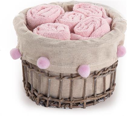 ΠΕΤΣΕΤΕΣ ΔΩΡΟΥ (ΣΕΤ 5ΤΜΧ) NEF-NEF HOMEWARE PLEASE PINK 300GSM NEF NEF
