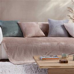 ΡΙΧΤΑΡΙ ΔΙΘΕΣΙΟΥ ΚΑΝΑΠΕ FLEECE (180X250) NEF-NEF HOMEWARE DAKARI BEIGE NEF NEF