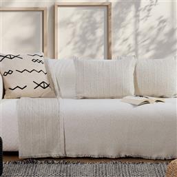 ΡΙΧΤΑΡΙ ΠΟΛΥΘΡΟΝΑΣ 2 ΟΨΕΩΝ (170X180) NEF-NEF HOMEWARE MALTA 25 ECRU/BLACK NEF NEF