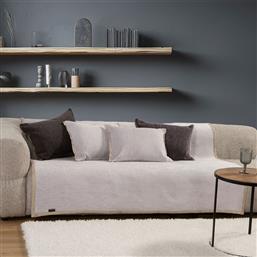 ΡΙΧΤΑΡΙ ΤΕΤΡΑΘΕΣΙΟΥ ΚΑΝΑΠΕ 2 ΟΨΕΩΝ (180X350) NEF-NEF HOMEWARE TANGER NEW GREY/ECRU NEF NEF