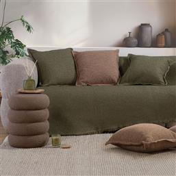 ΡΙΧΤΑΡΙ ΤΡΙΘΕΣΙΟΥ ΚΑΝΑΠΕ (170X300) NEF-NEF HOMEWARE BROOKLYN 25 GREEN NEF NEF