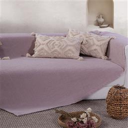 ΡΙΧΤΑΡΙ ΚΑΝΑΠΕ ΤΡΙΘΕΣΙΟΥ (180X300) NEF-NEF HOMEWARE BETTY MAUVE NEF NEF