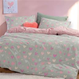 ΣΕΝΤΟΝΙΑ ΜΟΝΑ (170X260) NEF-NEF HOMEWARE JUNIOR HEARTS ATTACK NEF NEF