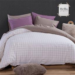 ΣΕΝΤΟΝΙΑ ΜΟΝΑ (ΣΕΤ) NEF-NEF HOMEWARE SMART CREATIVE ECRU ΧΩΡΙΣ ΛΑΣΤΙΧΟ 170X270 ΧΩΡΙΣ ΛΑΣΤΙΧΟ 170X270 NEF NEF