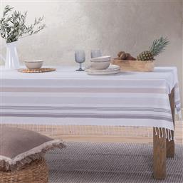 ΤΡΑΠΕΖΟΜΑΝΤΗΛΟ (140X240) NEF-NEF HOMEWARE CANFIELD GREY NEF NEF