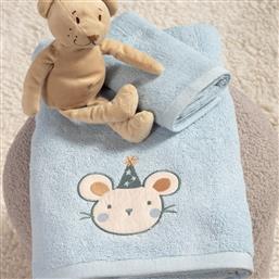 ΒΡΕΦΙΚΕΣ ΠΕΤΣΕΤΕΣ (ΣΕΤ 2ΤΜΧ) NEF-NEF HOMEWARE BABY SPECIAL PARTY BLUE 420GSM NEF NEF