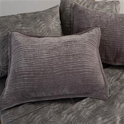 ΖΕΥΓΟΣ ΜΑΞΙΛΑΡΟΘΗΚΕΣ (52X72) NEF-NEF HOMEWARE ELEMENTS BRAVE GREY NEF NEF
