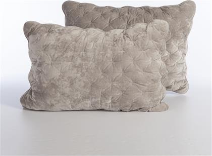 ΖΕΥΓΟΣ ΜΑΞΙΛΑΡΟΘΗΚΕΣ (52X72) NEF-NEF HOMEWARE PREMIUM PRIVER GREY NEF NEF