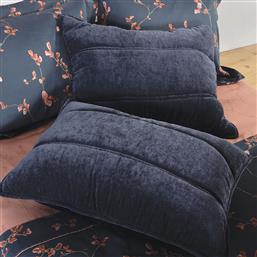 ΖΕΥΓΟΣ ΜΑΞΙΛΑΡΟΘΗΚΕΣ (52X72) NEF-NEF HOMEWARE PREMIUM VANIA BLUE/BLACK NEF NEF