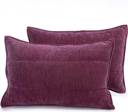 ΖΕΥΓΟΣ ΜΑΞΙΛΑΡΟΘΗΚΕΣ ΚΑΠΙΤΟΝΕ (52X72) NEF-NEF HOMEWARE PREMIUM PARADISE ROSE NEF NEF