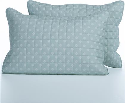 ΖΕΥΓΟΣ ΜΑΞΙΛΑΡΟΘΗΚΕΣ ΚΑΠΙΤΟΝΕ (52X72) NEF-NEF HOMEWARE SMART KEYLAN BLUE NEF NEF