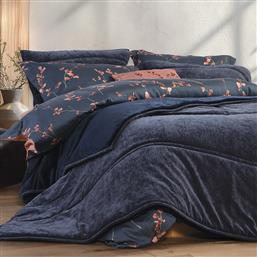 ΚΟΥΒΕΡΤΟΠΑΠΛΩΜΑ ΥΠΕΡΔΙΠΛΟ 240X220 VANIA BLUE/BLACK (240X220) NEF NEF