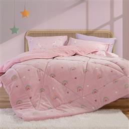 ΚΟΥΒΕΡΤΟΠΑΠΛΩΜΑ ΜΟΝΟ 160X220 UNICORNS STYLE LILAC (160X220) NEF NEF