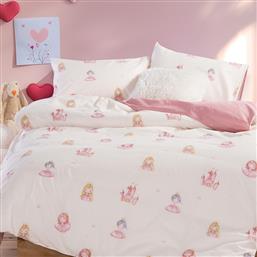 ΠΑΠΛΩΜΑΤΟΘΗΚΗ ΜΟΝΗ (ΣΕΤ) 160X240 OUR PRINCESS CREAM (160X240) NEF NEF
