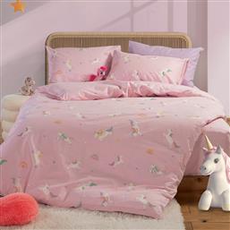ΠΑΠΛΩΜΑΤΟΘΗΚΗ ΜΟΝΗ (ΣΕΤ) 160X240 UNICORNS STYLE PINK (160X240) NEF NEF