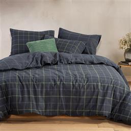 ΣΕΝΤΟΝΙΑ ΦΑΝΕΛΕΝΙΑ ΥΠΕΡΔΙΠΛΑ (ΣΕΤ) 160X200+32 NAIBERG DENIM ΜΕ ΛΑΣΤΙΧΟ (160X200+32) NEF NEF