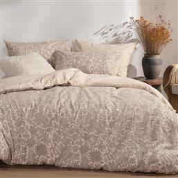 ΣΕΝΤΟΝΙΑ ΦΑΝΕΛΕΝΙΑ KING SIZE (ΣΕΤ) 180X200+32 ISSUAL GREY ΧΩΡΙΣ ΛΑΣΤΙΧΟ (180X200+32) NEF NEF