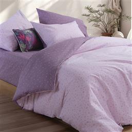 ΣΕΝΤΟΝΙΑ KING SIZE (ΣΕΤ) 180X200+35 LORELAY LILAC ΜΕ ΛΑΣΤΙΧΟ (180X200+35) NEF NEF