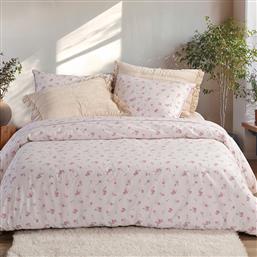 ΣΕΝΤΟΝΙΑ KING SIZE (ΣΕΤ) 280X270 LORALEY PINK ΧΩΡΙΣ ΛΑΣΤΙΧΟ (280X270) NEF NEF