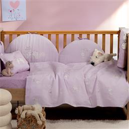 ΣΕΝΤΟΝΙΑ ΚΟΥΝΙΑΣ (ΣΕΤ) 120X170 BEST FRIENDS LILAC ΧΩΡΙΣ ΛΑΣΤΙΧΟ (120X170) NEF NEF