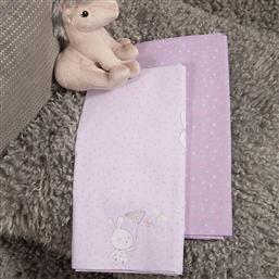 ΣΕΝΤΟΝΙΑ ΛΙΚΝΟΥ (ΣΕΤ 2 ΤΜΧ) 70X120 BEST FRIENDS LILAC ΧΩΡΙΣ ΛΑΣΤΙΧΟ (70X120) NEF NEF