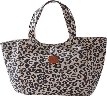 ΤΣΑΝΤΑ ΘΑΛΑΣΣΗΣ 41X39X24 CHEETAH BEIGE/BLACK NEF NEF
