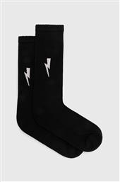 ΚΑΛΤΣΕΣ BOLT COTTON SKATE SOCKS ΧΡΩΜΑ: ΜΑΥΡΟ, MY77116A-Y9400-524N NEIL BARRETT