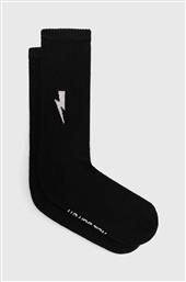 ΚΑΛΤΣΕΣ NEIL BARETT BOLT COTTON SKATE SOCKS ΧΡΩΜΑ: ΜΑΥΡΟ, PBAC116.C9400.514 NEIL BARRETT