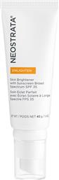 ENLIGHTEN SKIN BRIGHTENER SPF35 ΚΡΕΜΑ ΗΜΕΡΑΣ ΛΑΜΨΗΣ ΓΙΑ ΑΝΤΙΜΕΤΩΠΙΣΗ ΤΩΝ ΔΥΣΧΡΩΜΙΩΝ & ΣΚΟΥΡΩΝ ΚΗΛΙΔΩΝ ΥΨΗΛΗΣ ΠΡΟΣΤΑΣΙΑΣ 40G NEOSTRATA