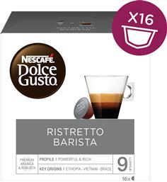 ΚΑΨΟΥΛΕΣ ESPRESSO RISTRETTO BARISTA ΓΙΑ ΜΗΧΑΝΗ DOLCE GUSTO (16 ΤΕΜ) NESCAFE