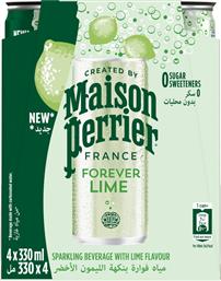 ΝΕΡΟ ΦΥΣΙΚΟ ΜΕΤΑΛΛΙΚΟ ΑΝΘΡΑΚΟΥΧΟ LIME MAISON PERRIER (4X330 ML) NESTLE