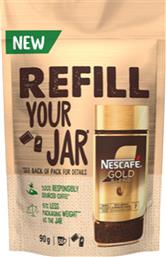 ΣΤΙΓΜΙΑΙΟΣ ΚΑΦΕΣ GOLD BLEND REFILL (90 G) NESCAFE