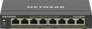 8-PORT POE + SMART MANAGED PLUS SWITCH GS308EP-100PES NETGEAR