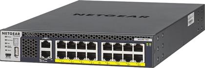 M4300-16X MANAGED L3 10G ETHERNET (100/1000/10000) BLACK 1U POWER OVER ETHERNET (POE) NETGEAR