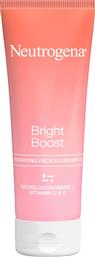 BRIGHT BOOST HYDRATING FACE FLUID SPF30 ΛΕΠΤΟΡΡΕΥΣΤΗ ΚΡΕΜΑ ΠΡΟΣΩΠΟΥ ΜΕ ΥΨΗΛΗ ΑΝΤΗΛΙΑΚΗ ΠΡΟΣΤΑΣΙΑ 50ML NEUTROGENA
