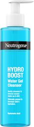 HYDRO BOOST WATER CLEANSER GEL WITH HYALURONIC ACID GEL ΚΑΘΑΡΙΣΜΟΥ - ΝΤΕΜΑΚΙΓΙΑΖ ΠΡΟΣΩΠΟΥ ΜΕ ΥΑΛΟΥΡΟΝΙΚΟ ΟΞΥ, ΚΑΤΑΛΛΗΛΟ ΓΙΑ ΟΛΟΥΣ ΤΟΥΣ ΤΥΠΟΥΣ ΕΠΙΔΕΡΜΙΔΑΣ ΜΕ ΑΝΤΛΙΑ 200ML NEUTROGENA