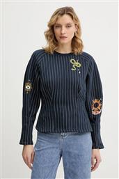 ΜΠΛΟΥΖΑ BARREL ΧΡΩΜΑ: ΝΑΥΤΙΚΟ ΜΠΛΕ, NFDTO2060 NEVER FULLY