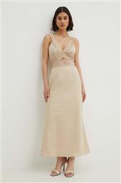 ΦΟΡΕΜΑ MIMI DRESS ΧΡΩΜΑ: ΜΠΕΖ, NFDDR1321 NEVER FULLY